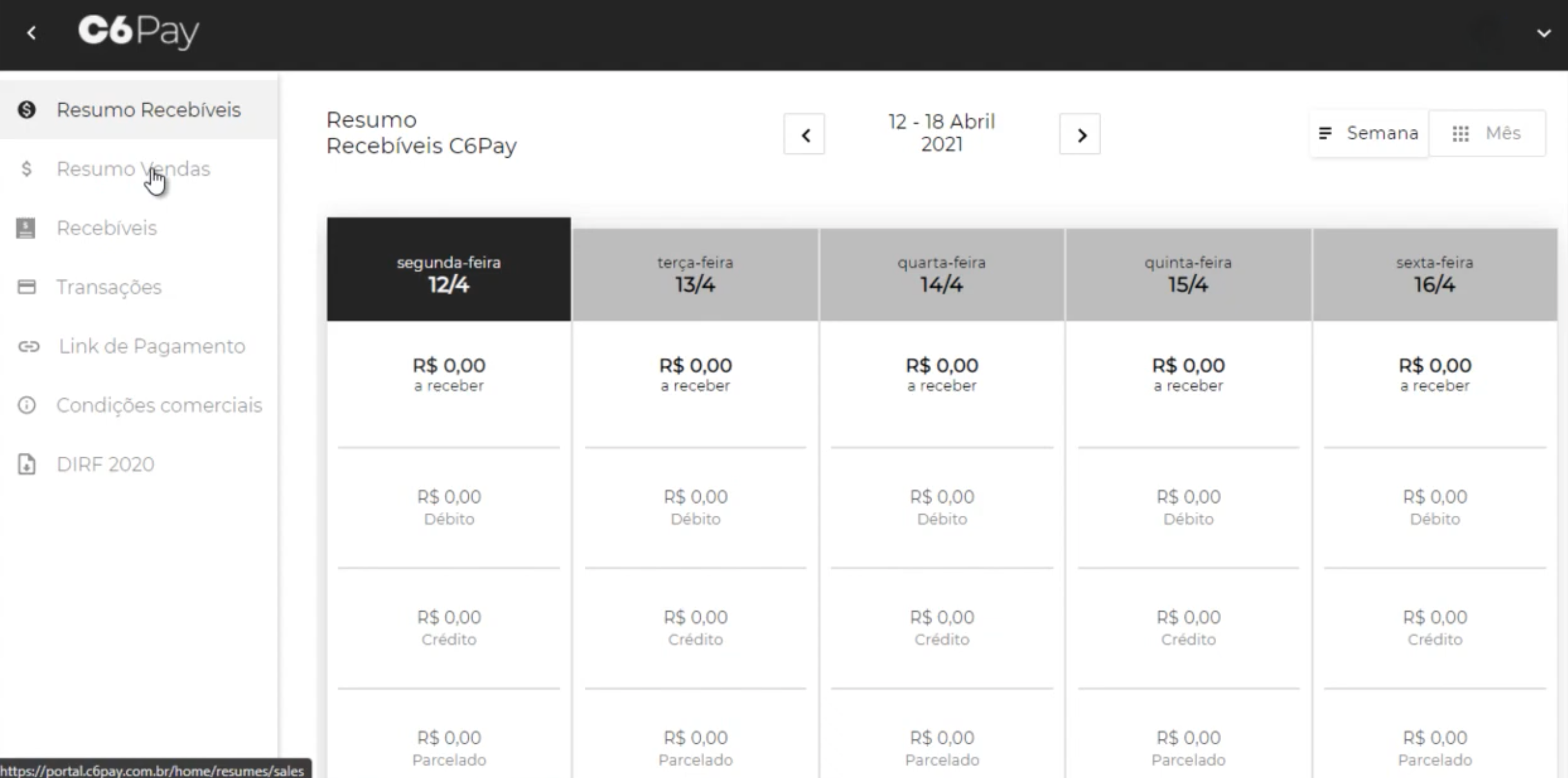 Legacy portal modal showing a transaction table with an excess of technical columns